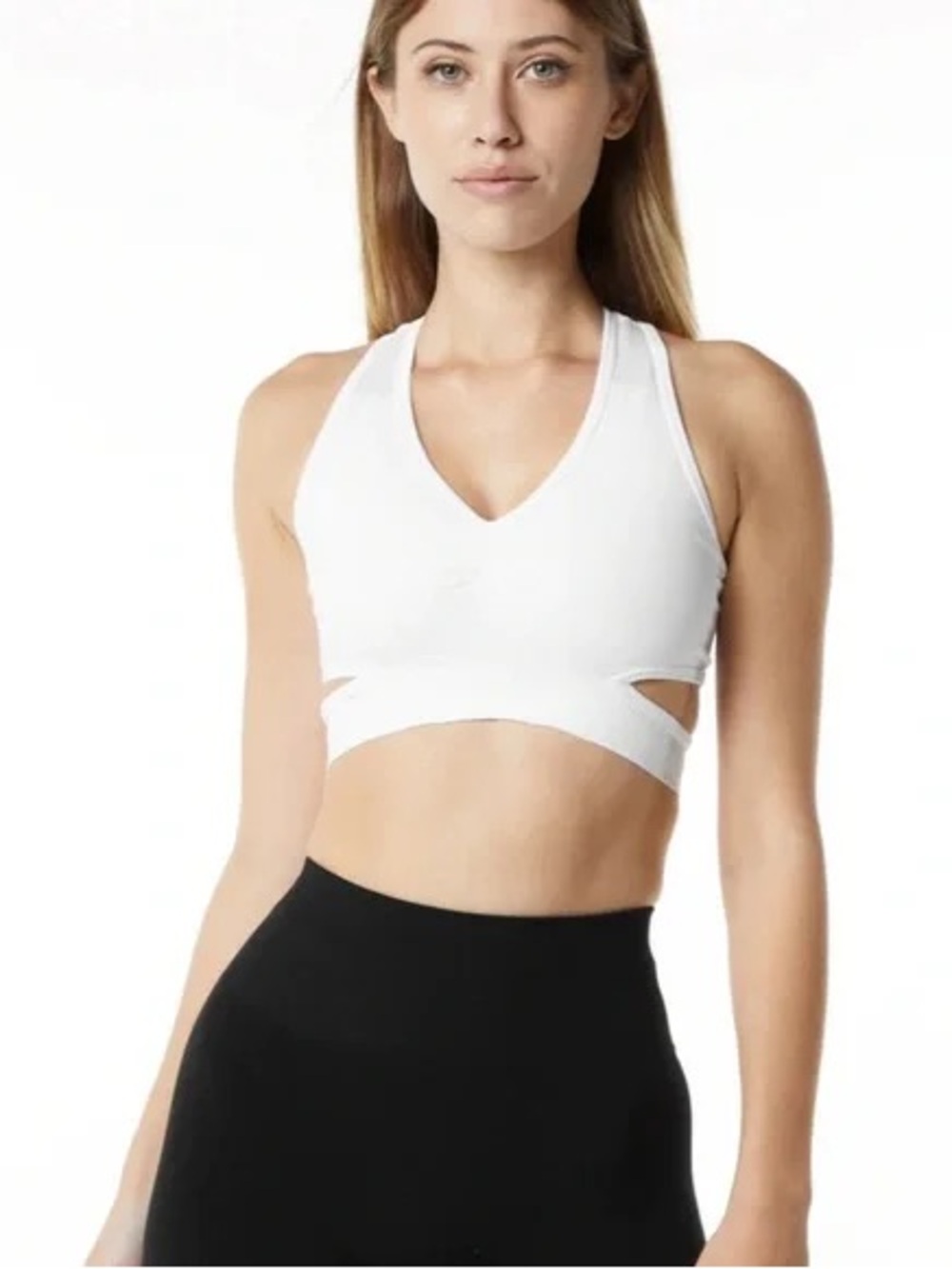 Alphalete Stratus Bra — White